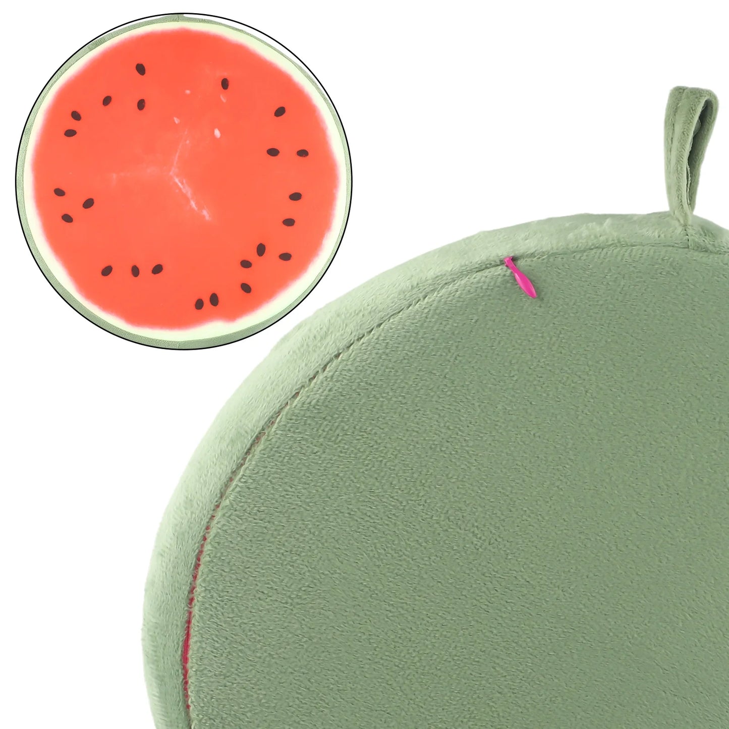 Cartoon Fruits Print Round Bar Chair Cushion Cover Anti-Slip Seat Cushion Slipcover Soft Stool Cushion Covers For Living Dining