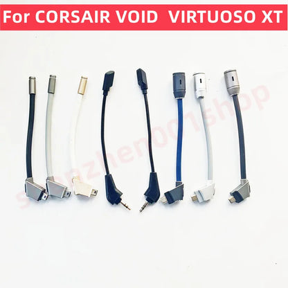 Microphone for Corsair Virtuoso RGB Virtuoso XT Virtuoso SE  Wireless Gaming Headset HS34 HS45 HS50 HS60 HS70 wired Headset