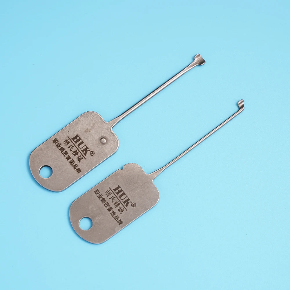2pcs Utility Fast Kaba Lock Pick Tool, Civil Lock Quick Opener Tool Set