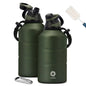 Fjbottle Stainless Steel Thermos Bottle 1.9L Large Capacity Vacuum Flask Water Cup Keep Hot Cold Outdoor Sports Gym Drink bottle