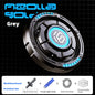Metal EDC fidget spinner rotatable with luminous effect mechanical card-pushing function It's a stress-relieving toy Gifts  boys