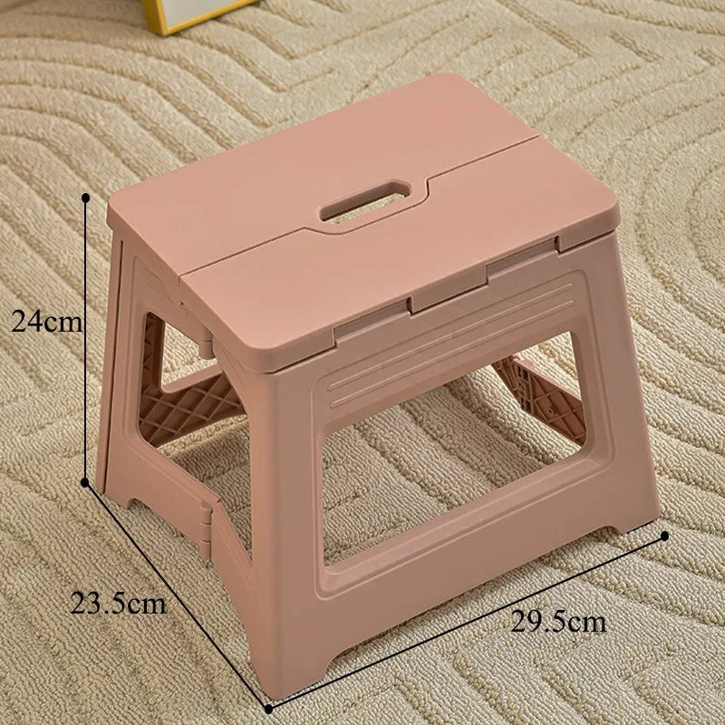 New model folding chair - Portable household folding chair - Outdoor camping portable small bench