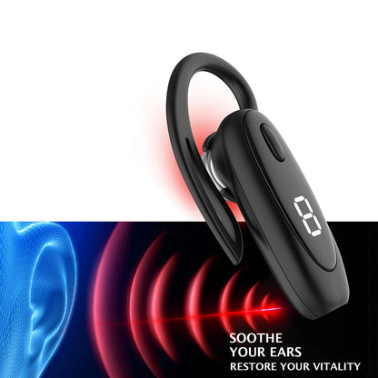 650nm Laser Therapy Earplug for Tinnitus & Otitis Media Deafness Treatment Ear-hanging Style Earplug for Health Care