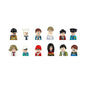City Career 3D Building Block Dolls Toys Cartoon Character Models Mini Action Figures Educational Toys Children's Gifts