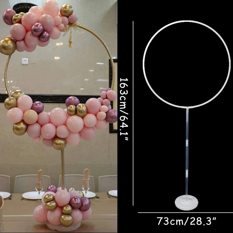 1/2 set Latex Balloon Holder Balloons Stand Column Metallic Balloons Baby Shower Kids Birthday Party Wedding Decoration Supplies