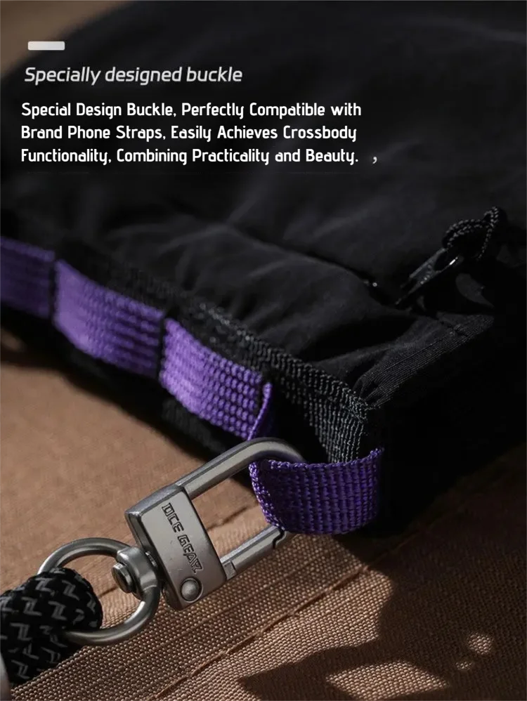 OCEGEAR Crossbody Bag Multifunctional Mini Anti-Theft Credit Cards Phone Shoulder Bag Travel Business Small Sling Purse Bag