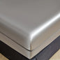 6-Sided Zipper Mattress Encasement Luxury Cooling Satin Dustproof Mattress Protector, Full All Around Deep Pocket Mattress Cover