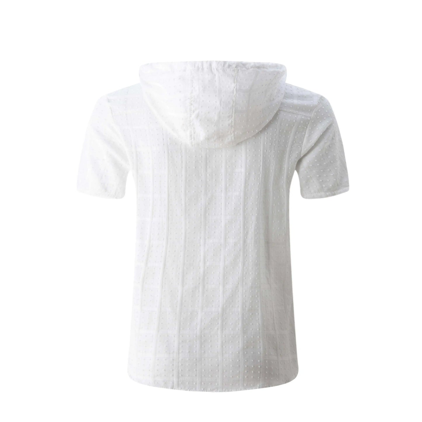2026 Summer New Fashion Plaid Zipper Sleeveless Hooded Cardigan T-Shirt Men's Slim Sports Breathable Fitness Top