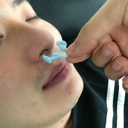 Silicone Nasal Dilator Stop Snoring Silicone Nose Clip Sport Easy Breath Nasal Clip Stop Snoring Aid Device Improve Sleeping
