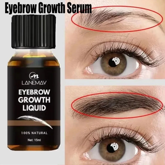 Eyebrow Growth Serum Anti Hairs Loss Product Prevent Baldness Eyelash Hair Growth Fuller Thicker Lengthening Eyebrow Makeup
