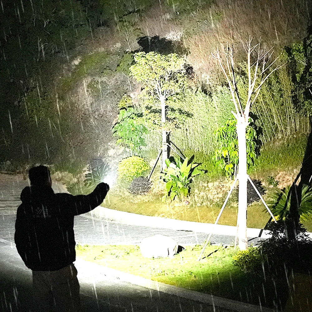 Led Work Light Rechargeable Waterproof Flashlights Portable HeadLight Magnetic Light Hook Clip Head Flashlight Outdoor Head Lamp
