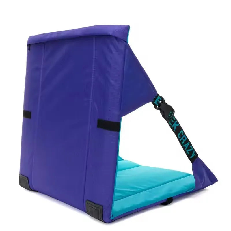 Stadium Seat Chair Bleacher Cushion With Padded Back Support Reclining Stadium Seat Chair Folding Stadium Chair For Women Men