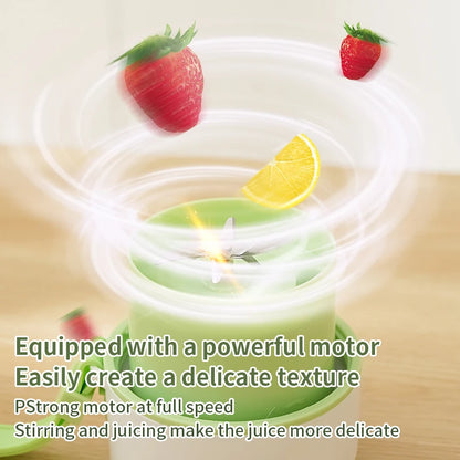 Digital Display Portable Juicer Cup USB Charging Juice Cup Home Multi-functional Automatic Fruit Blender Bottle For Home Kitchen