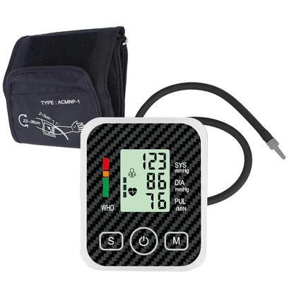 Blood Pressure Monitor Digital Tonometer Upper Arm Blood Pressure Meter Automatic BP Medical Sphygmomanometer Pulse