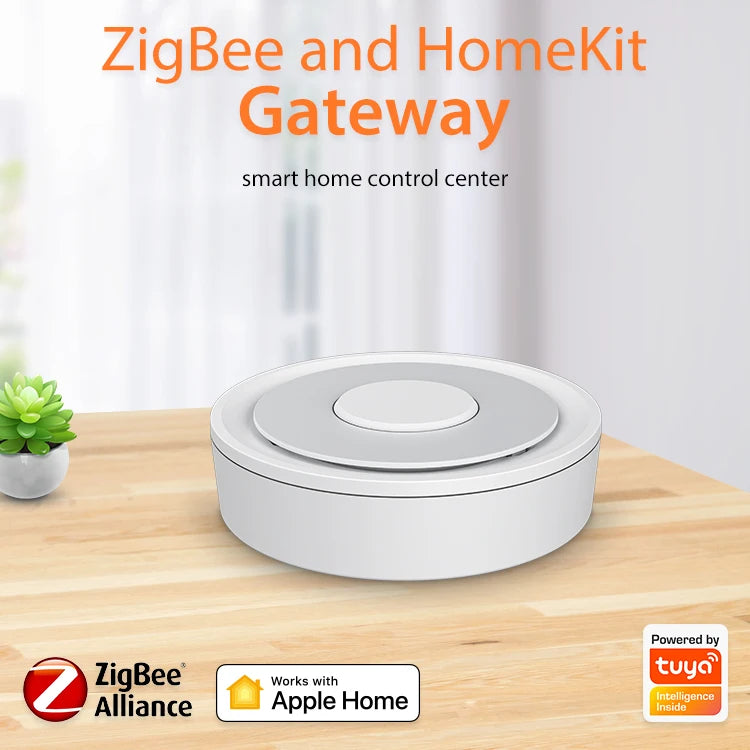Tuya ZigBee Wireless/Wired Smart Gateway Hub Bridge Remote Linkage Devices WiFi Central Control Host Works With Smart Life APP