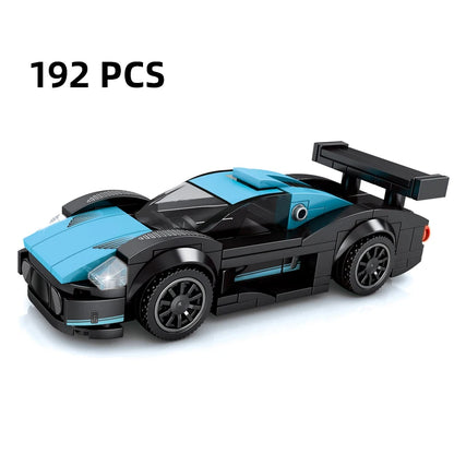 City Speed Racing MOC Car Sports Building Blocks Bricks Classic Rally sport Super Racer Vehicles Christmas gift Technical toys