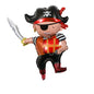 Pirate party napkins plates cups Tablecloths Banner Pirate skull balloon kids Caribbean Pirate themed birthday party decoration