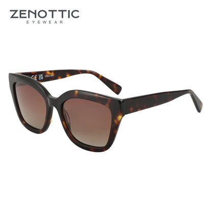 ZENOTTIC 2026 Fashion Butterfly Polarized Sunglasses Women Uv400 Protection Shade High-quality Acetate Ladies Sun Glasses ZS6213
