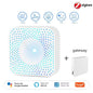 Tuya ZigBee/WiFi Air Quality Detector PM2.5 Formaldehyde VOC CO2 Temperature Humidity 6in1 Smart Air Box Sensor Via Alexa Google