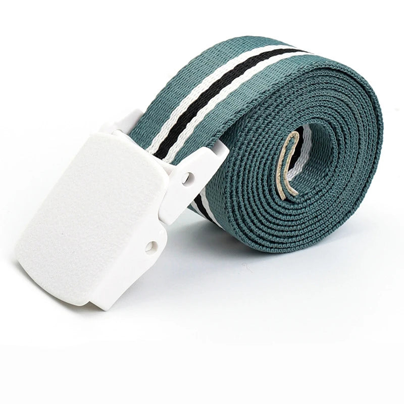 Colorful Canvas Tactical Belt Unisex Fashion Casual Luxury Trend Jeans Accessories Youth Nylon Girdle Cute Kids Hunting Belt