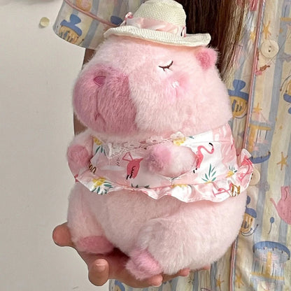 23cm Capybara Plush Simulation Capibara Anime Fluffty Toy Cute Doll Stuffed Animals Soft Doll Plush Christmas Thanksgiving Gifts