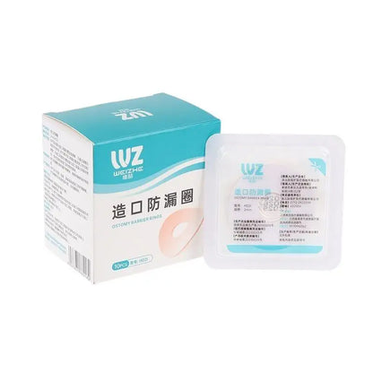 NEW NEW 10Pcs Baseplates Stoma Care Products To Protect Skin Anti-Leakage Ring For Colostomy Bag Ostomy Paste Ring
