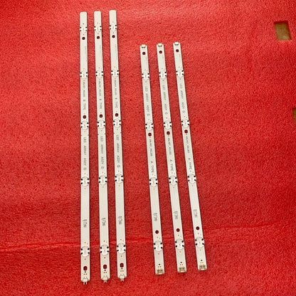 6pcs LED backlight for TV 49UJ701V TV 17Y 49inch LED ARRAY 49LJ61/UJ65 49LH61 49UJ65 A B 49UJ651V 49LJ614V 49UJ650 49UJ635