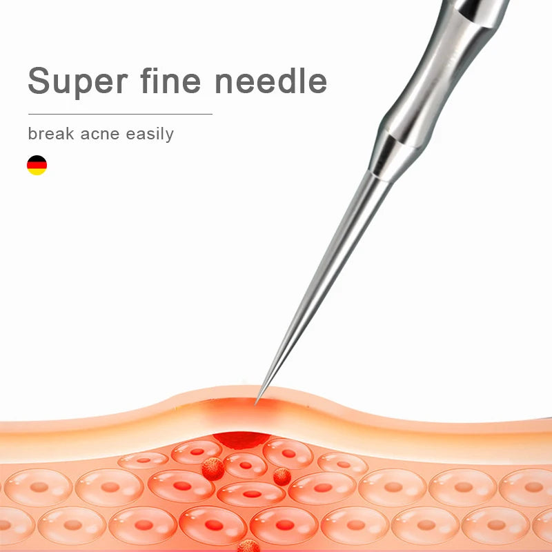 New German Blackhead Clip Tweezers Acne Blackhead Removal Needles Pimples Beauty Artifact Blemish Extractor Remover Needle Tool