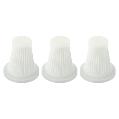 5pcs Car Vacuum Cleaner Filter Wireless Handheld Dust Collector Washable  Air Filter Cartridge Repeatable Applicability Interior