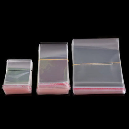 Opp Transparent Seal, Cellophane, Self-adhesive, Plastic, Jewelry, Cellophane, Candy, Cookies, Gift Wrap, Non-porous Bag