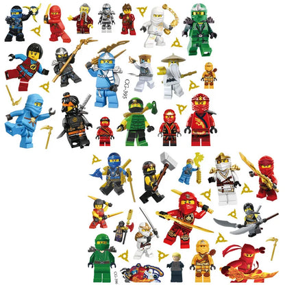 Ninja Birthday Party Decoration Tableware Set Tablecloth Plate Balloon  Cups Napkins Backdrop Banner Cake Toppers Party Supplies