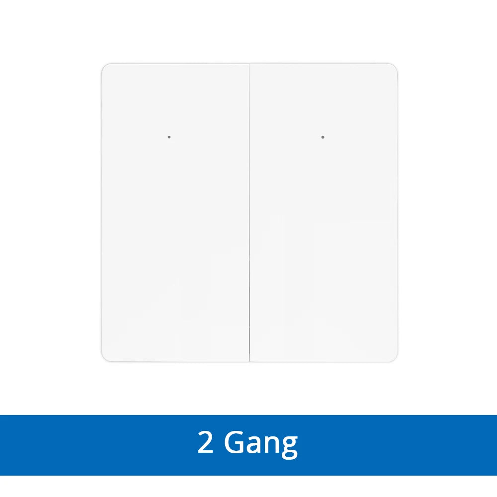 Zemismart Zigbee No Neutral Switch Physical Push Interruptor Smart Wall Switches Work with Tuya Magnetic Latching Relay 220V
