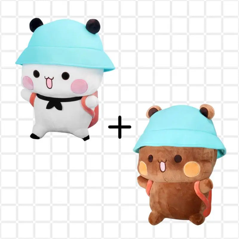 New Bubu And Dudu Panda Plush Cute Cartoon Panda Bear Doll Kawaii Stuffed Soft Pillow Toy Children'S Day Gifts For Kids