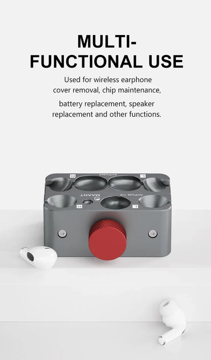 MaAnt P2 AIR Earphone Clamp for AirPods 1/2/3/4/Pro/Pro12 Earphone Chip Repair Fixed Disassembly Battery Replacement Tools