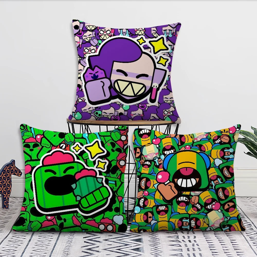 Game B-Brawlers sirius cushion cover Best Home Office Coffee Pillow Sofa Printing Decoration Room Shop Car Nordic Simplicity Hit