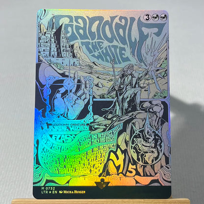 LTR FOIL3-01 Tcg proxy magic cards The One Ring Dawn of a New Age Shadow of the Enemy Hew the Entwood gather