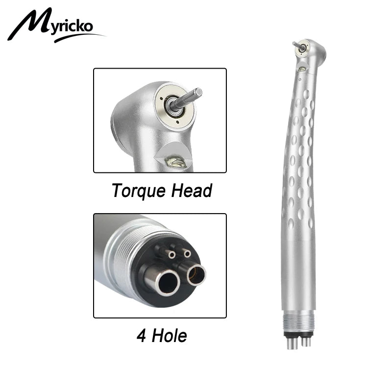 Style Denta lLED  High Speed Handpiece rotation E-generator Fiber Optic Push Button Ceramic Bearing CartridgeAir Turbine