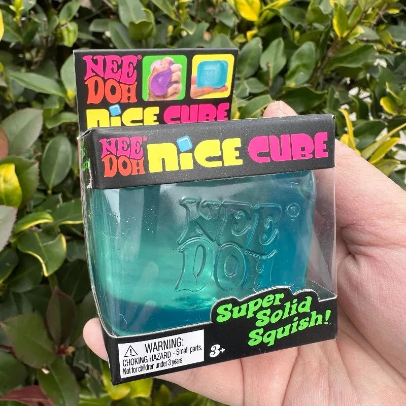 2026 Needoh Nice Cube Sensory Stress Reliever Fidget Tool for Anxiety & Focus Desk Sensory Cube for Adults & Kids ﻿#%