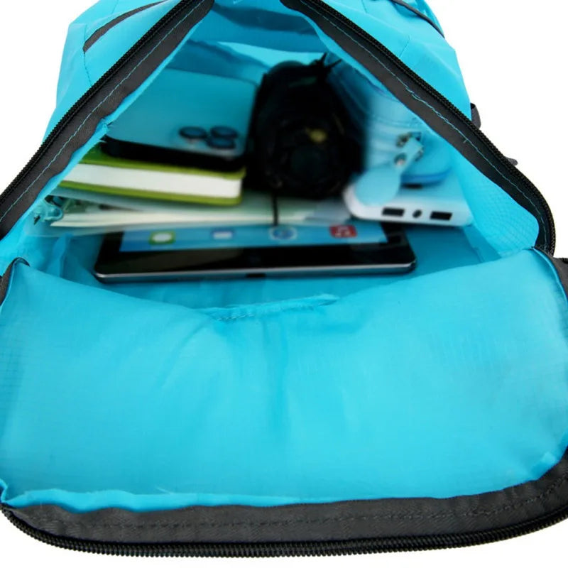 20L Lightweight Waterproof Backpack Portable Folding Backpack Outdoor Bag Ladies Men Travel Hiking Backpack