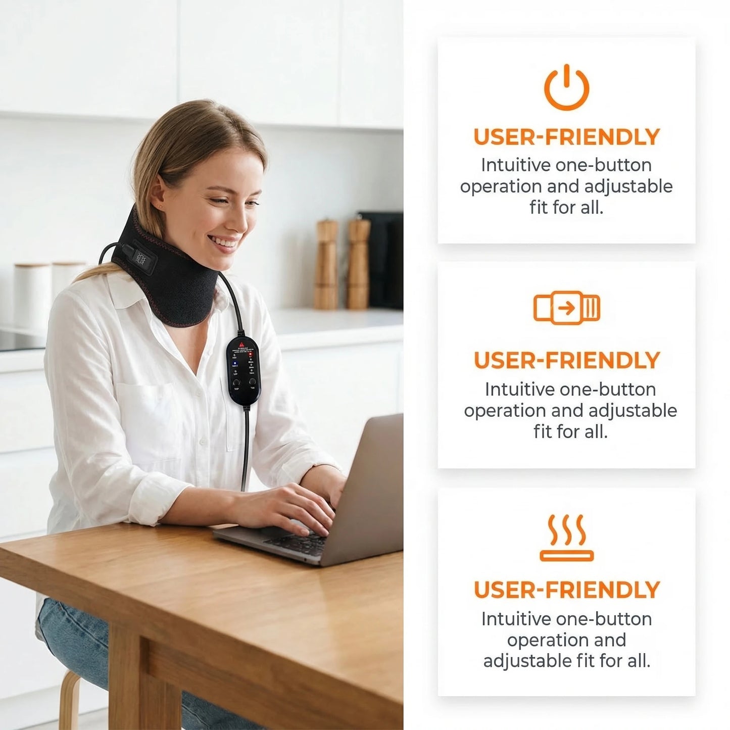 Tourmaline Self-heating Neck Belt Neck Support Massager 1Pcs Protection Spontaneous Heating Belt Health Care Dropship