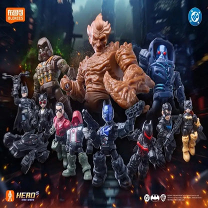Blokees DC Hero Batman Arkham Knight Nightwing Catwoman Star Edition Series  Blind Box Collectible Toys Birthday Gift