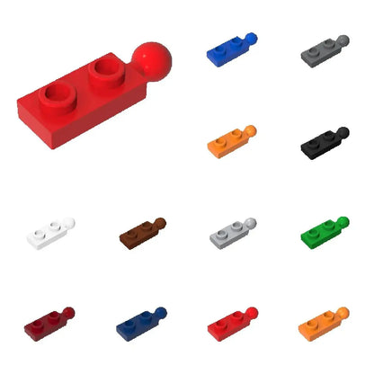 50pcs 22890 Modified 1 x 2 with Tow Ball on End Bricks Collections Bulk Modular GBC Toys For Technical MOC Buildings Blocks