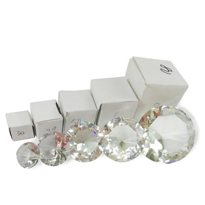 Clear Crystal Big Glass Diamond Party Large Romantic Diamond Decoration Proposal Home Decoration Ornaments Crafts Gifts