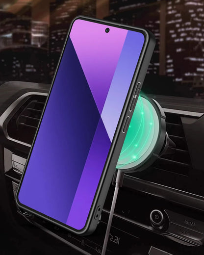For Redmi Note 13 Pro Plus Case Armor Shockproof Phone Cover for Xiaomi Redmy Note13 Pro + Plus 5G Car Magnetic Holder Funda