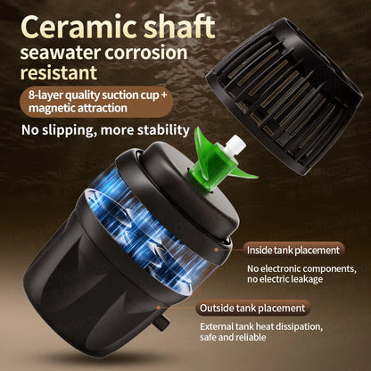 Jebao Jecod GMP Series 2026 New Model Support OTA WiFi BT Connectivity Silent Operation 9 Wave Modes Aquarium Pump