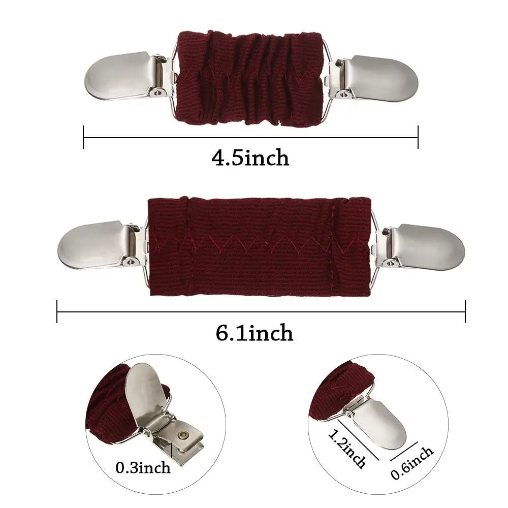 Color Dress Clips Back Cinch for Women Kids Cardigan Collar Clips to Tighten Dress Fit Dress Cinch Clips Shirt Clips Shawl Clip