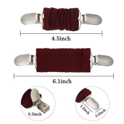 Color Dress Clips Back Cinch for Women Kids Cardigan Collar Clips to Tighten Dress Fit Dress Cinch Clips Shirt Clips Shawl Clip