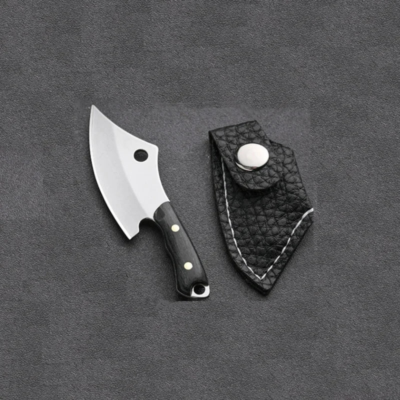 EDC Mini Knife Sharp Mini Kitchen Knife Gift Carry Pocket Knives Unboxing Tool Portable Paper Cutting EDC Fixed Keychain Knife