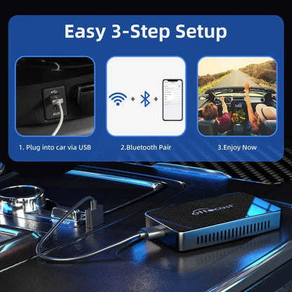 OTTOCAST Wireless CarPlay Android Auto Adapter Play2Video Pro Video Box New WiFi Car Accessories for Youtube for Netflix