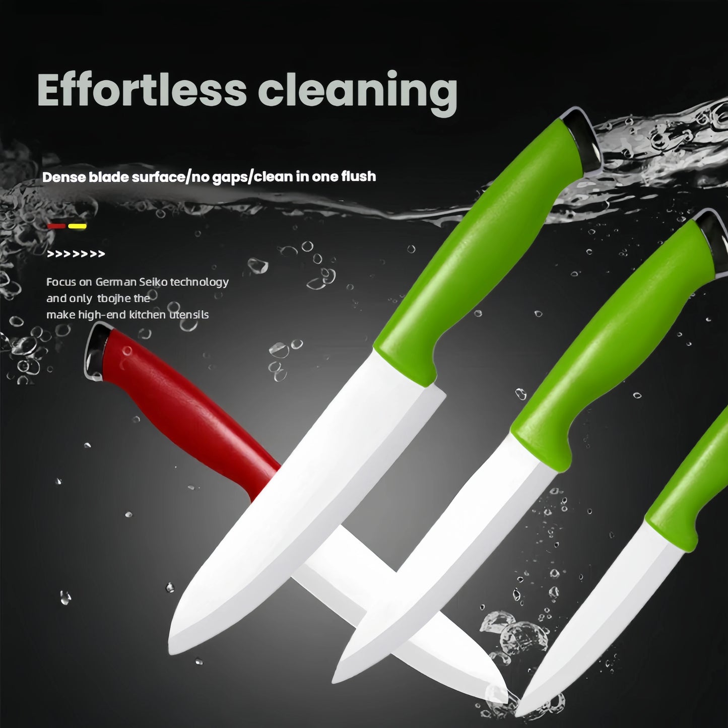 Ceramic Knife 4 5 6 Inch Knives Kitchen Set White Blade Chef Utility Paring Vegetable Slicing Ceramic Knives Kitchen Accessories